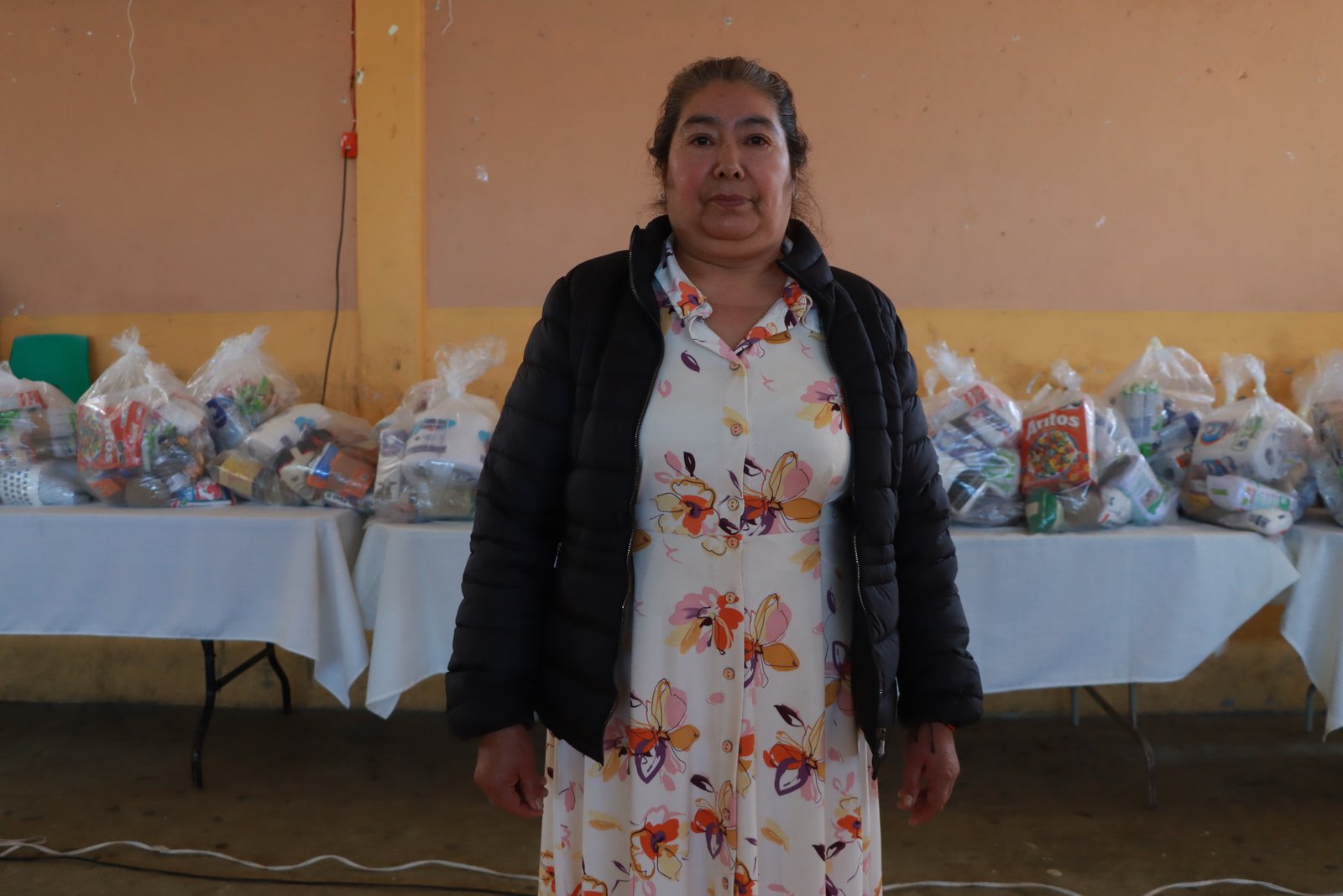 Habitante de Eloxochitlán agradece visita del gobernador y apoyos recibidos tras las lluvias